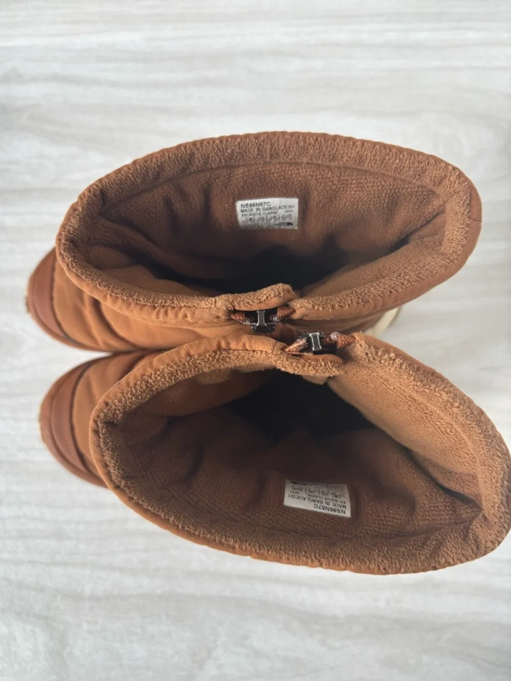 The North Face Brown Youth Winter Boots - Brown 3